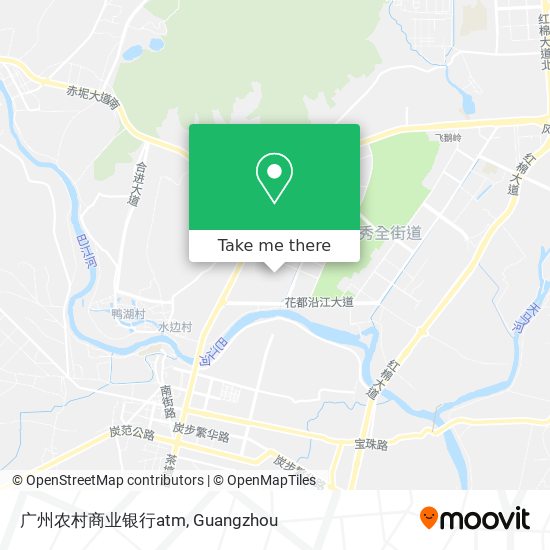 广州农村商业银行atm map