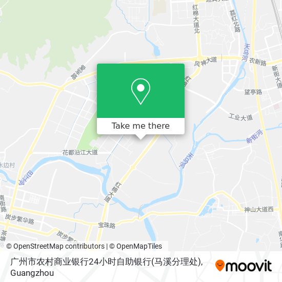 广州市农村商业银行24小时自助银行(马溪分理处) map
