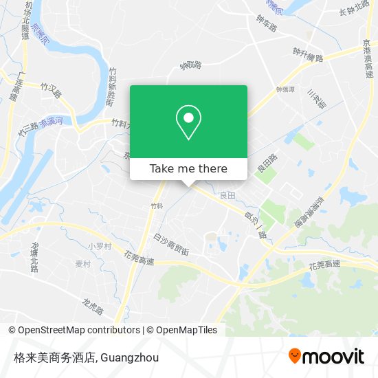 格来美商务酒店 map