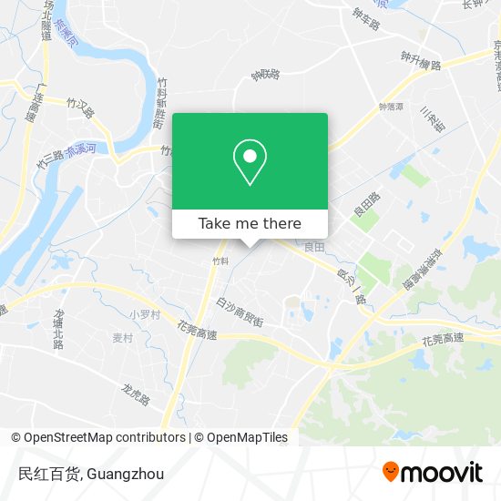 民红百货 map