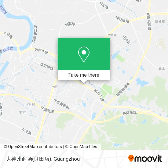 大神州商场(良田店) map