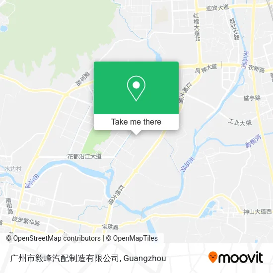 广州市毅峰汽配制造有限公司 map