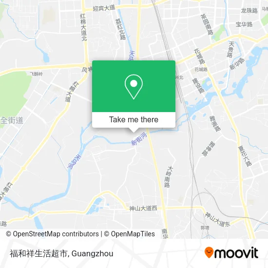 福和祥生活超市 map