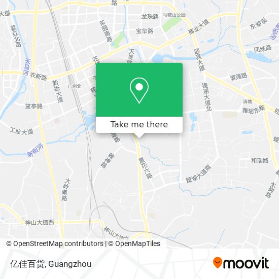 亿佳百货 map