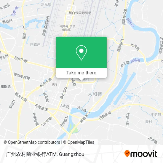 广州农村商业银行ATM map