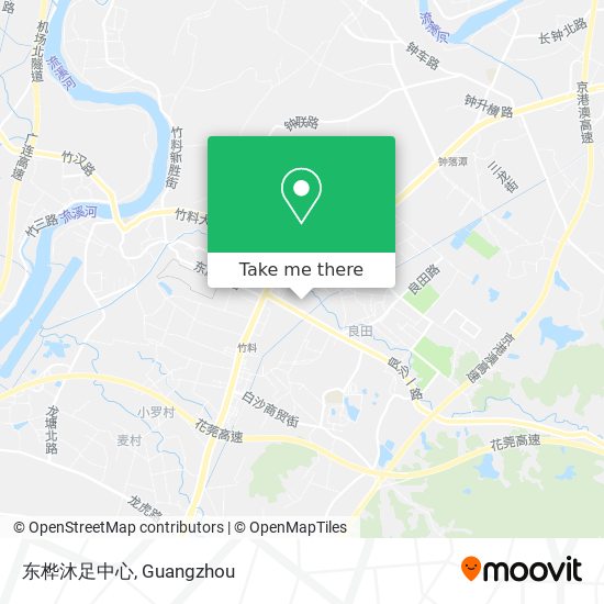 东桦沐足中心 map