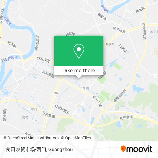 良田农贸市场-西门 map