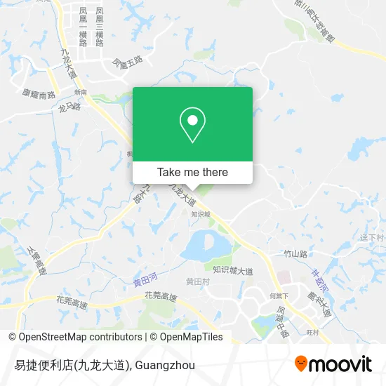 易捷便利店(九龙大道) map