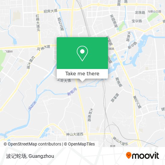 波记蛇场 map