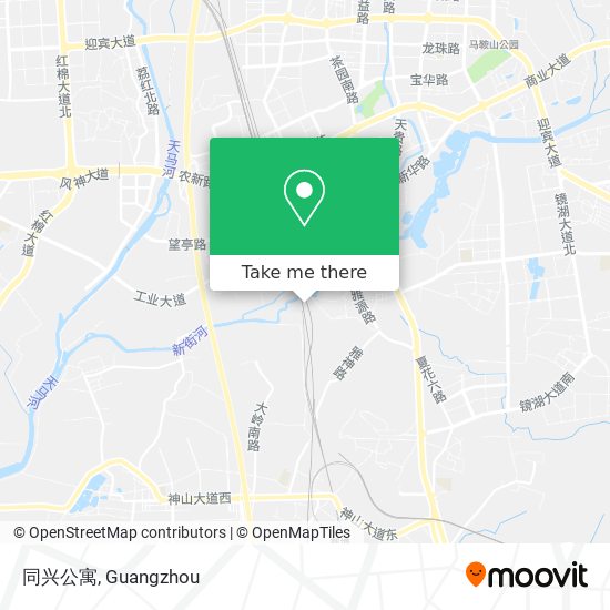 同兴公寓 map