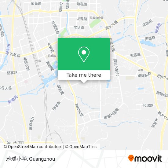 雅瑶小学 map