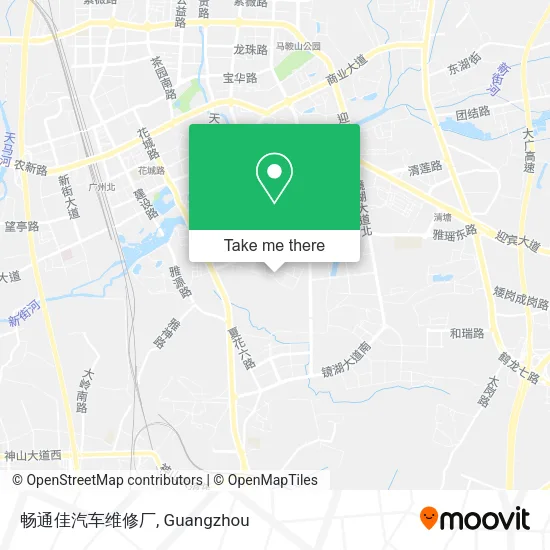 畅通佳汽车维修厂 map