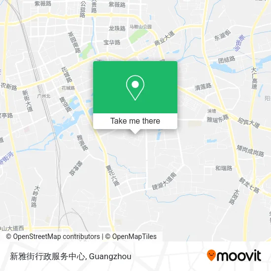 新雅街行政服务中心 map