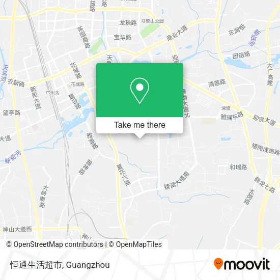 恒通生活超市 map