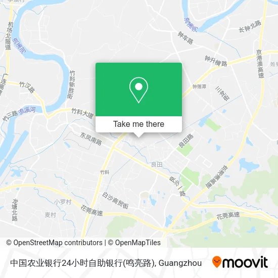 中国农业银行24小时自助银行(鸣亮路) map