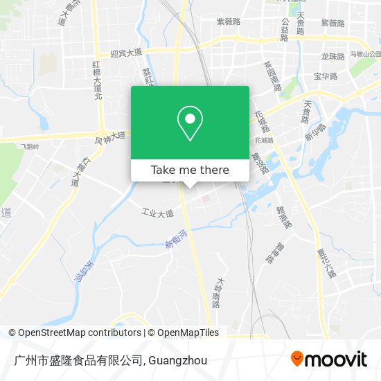 广州市盛隆食品有限公司 map