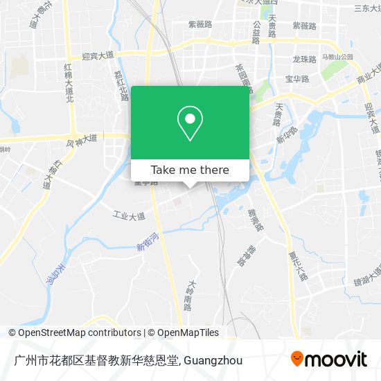 广州市花都区基督教新华慈恩堂 map