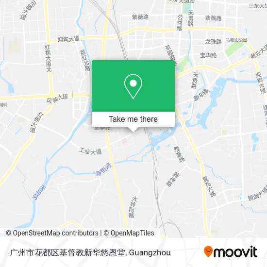 广州市花都区基督教新华慈恩堂 map