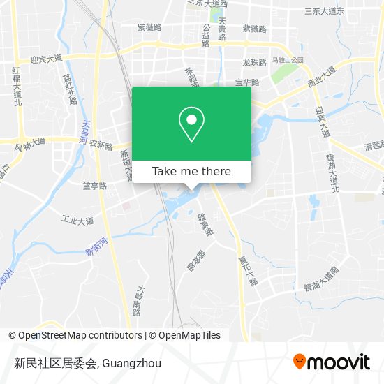 新民社区居委会 map