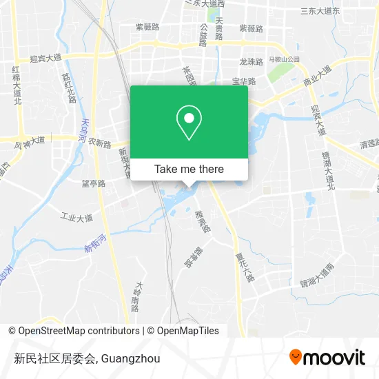 新民社区居委会 map