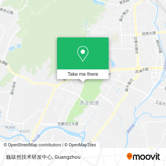 巍跋然技术研发中心 map