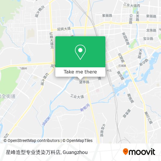 星峰造型专业烫染万科店 map