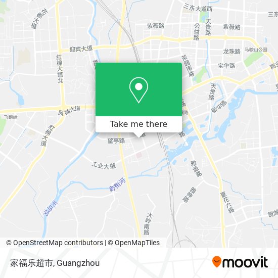 家福乐超市 map