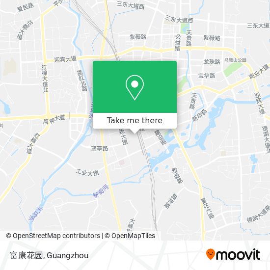 富康花园 map
