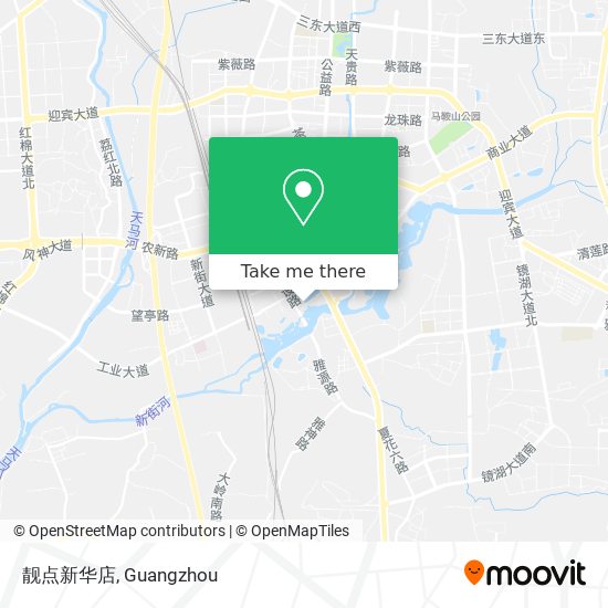 靓点新华店 map