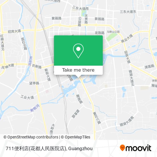 711便利店(花都人民医院店) map