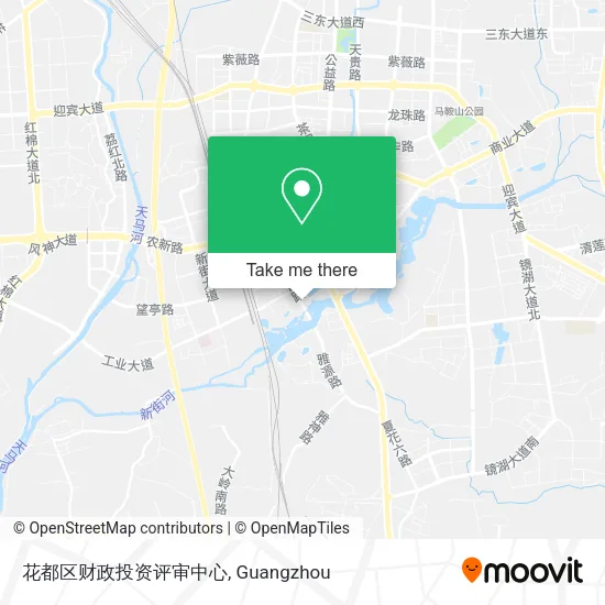 花都区财政投资评审中心 map