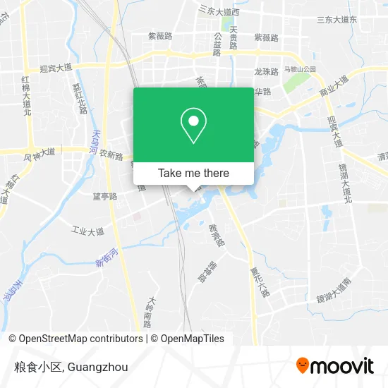 粮食小区 map