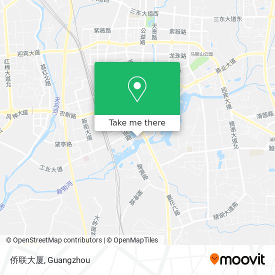 侨联大厦 map