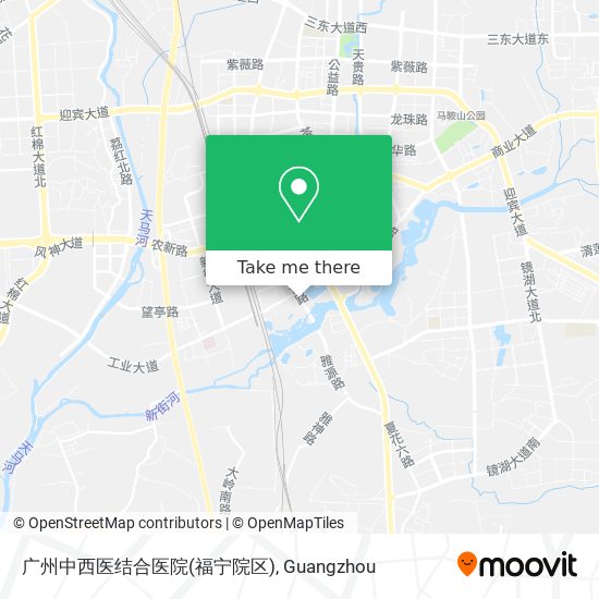 广州中西医结合医院(福宁院区) map
