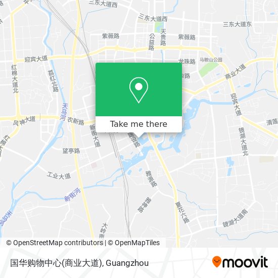 国华购物中心(商业大道) map