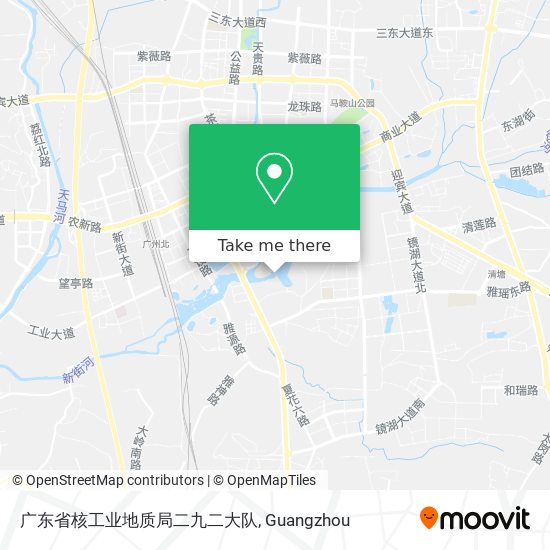 广东省核工业地质局二九二大队 map