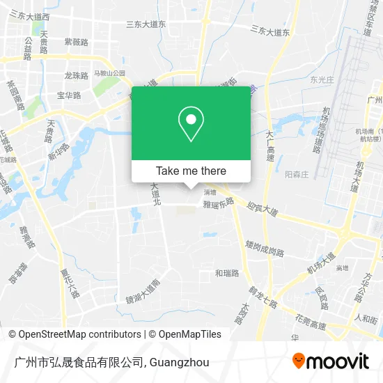 广州市弘晟食品有限公司 map