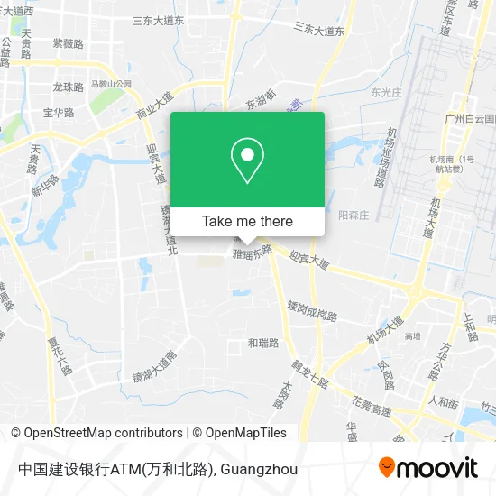 中国建设银行ATM(万和北路) map