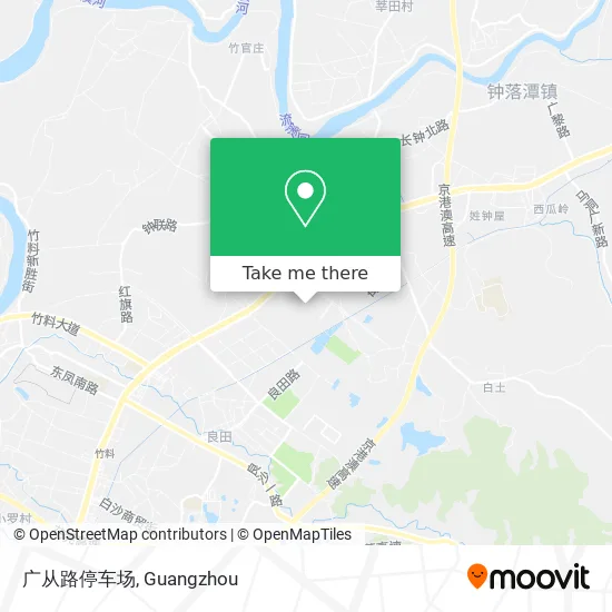 广从路停车场 map