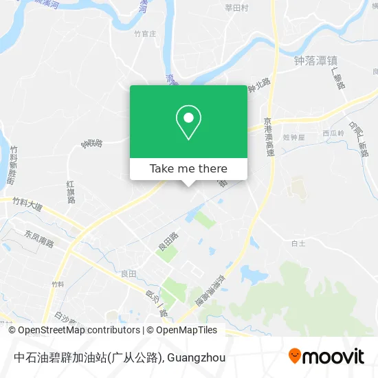 中石油碧辟加油站(广从公路) map