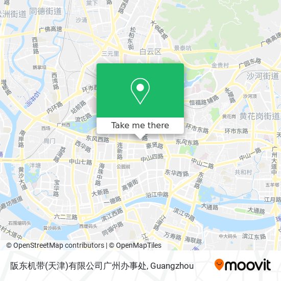阪东机带(天津)有限公司广州办事处 map