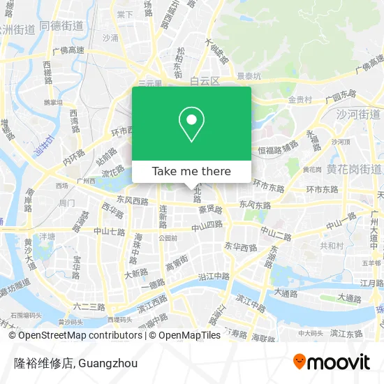 隆裕维修店 map