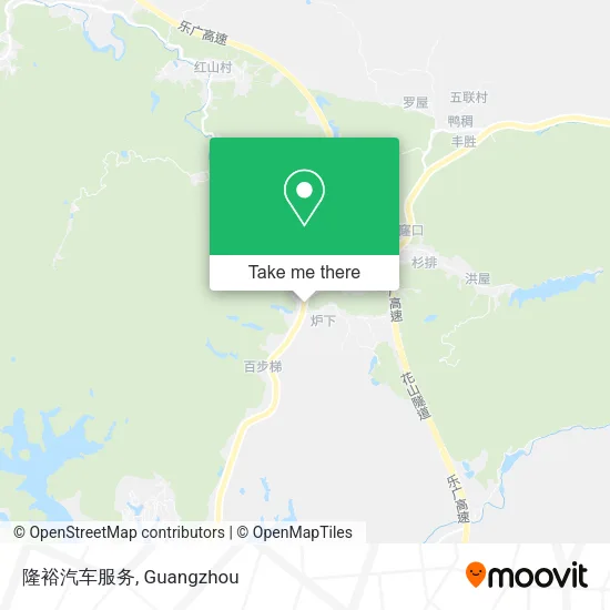 隆裕汽车服务 map