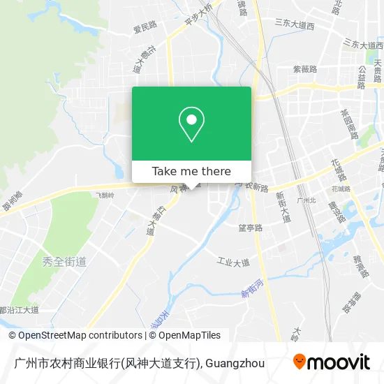 广州市农村商业银行(风神大道支行) map