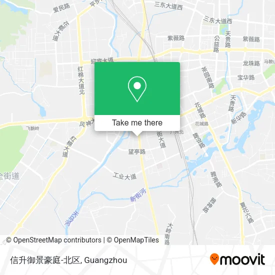 信升御景豪庭-北区 map