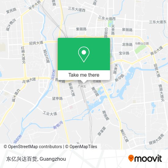 东亿兴达百货 map