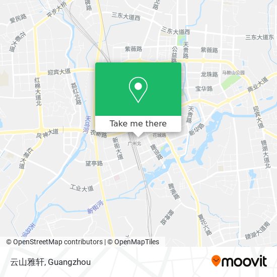 云山雅轩 map