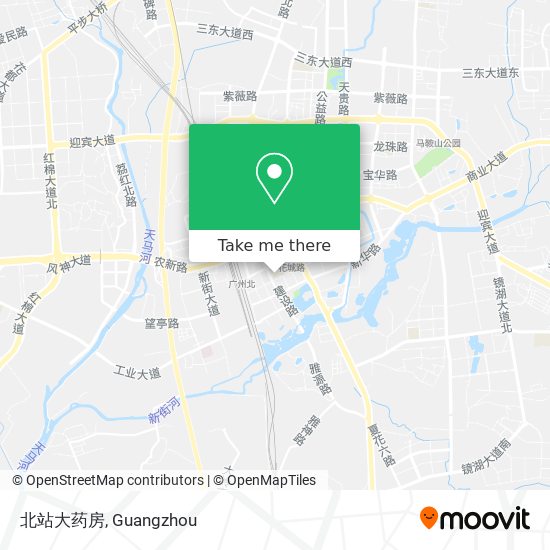 北站大药房 map