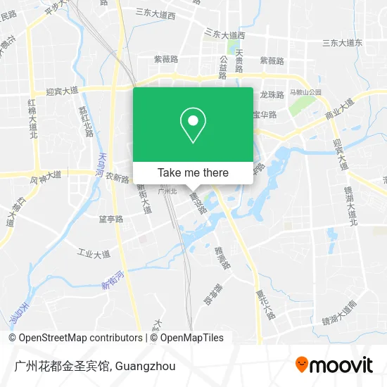 广州花都金圣宾馆 map