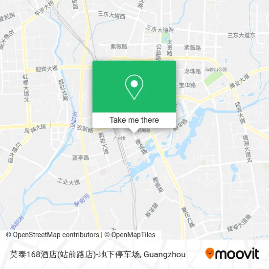莫泰168酒店(站前路店)-地下停车场 map